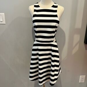 Black and white dress